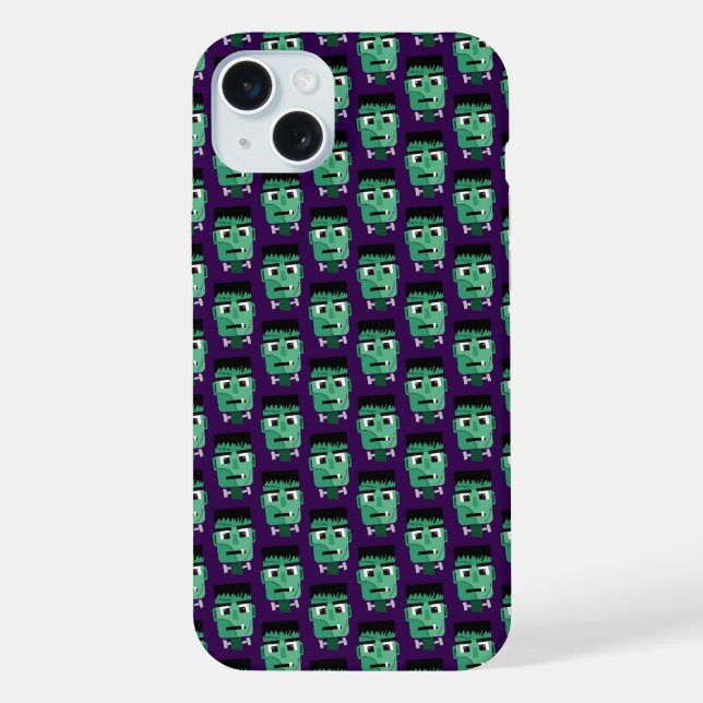 Frankenstein Monster's Head iPhone Case (Back)