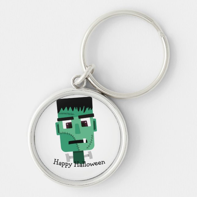 Frankenstein Monster's Head Key Ring (Front)