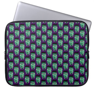 Frankenstein Monster's Head Laptop Sleeve