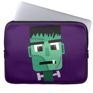Frankenstein Monster's Head Laptop Sleeve