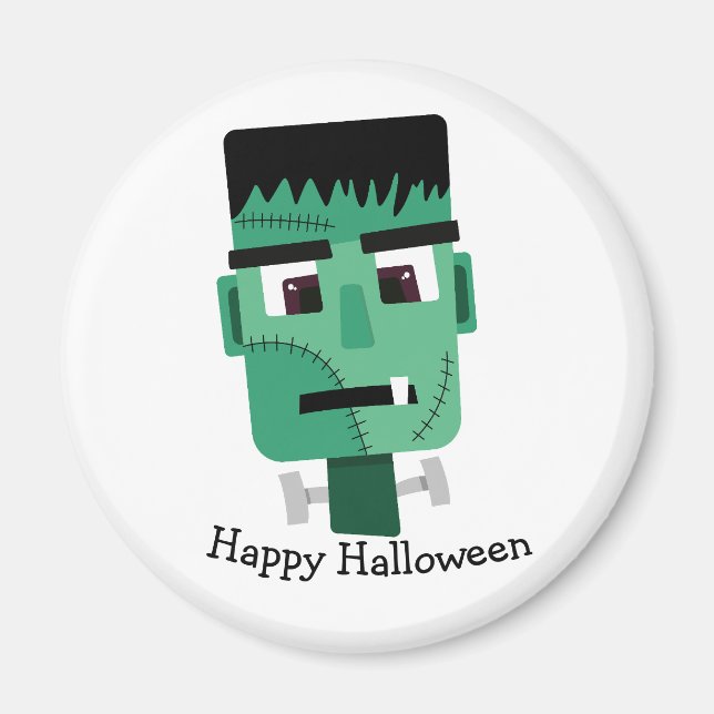 Frankenstein Monster's Head Magnet (Front)