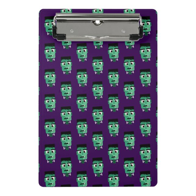 Frankenstein Monster's Head Mini Clipboard (Front)