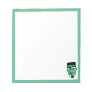 Frankenstein Monster's Head Notepad