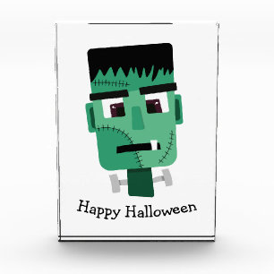 Frankenstein Monster's Head Photo Block