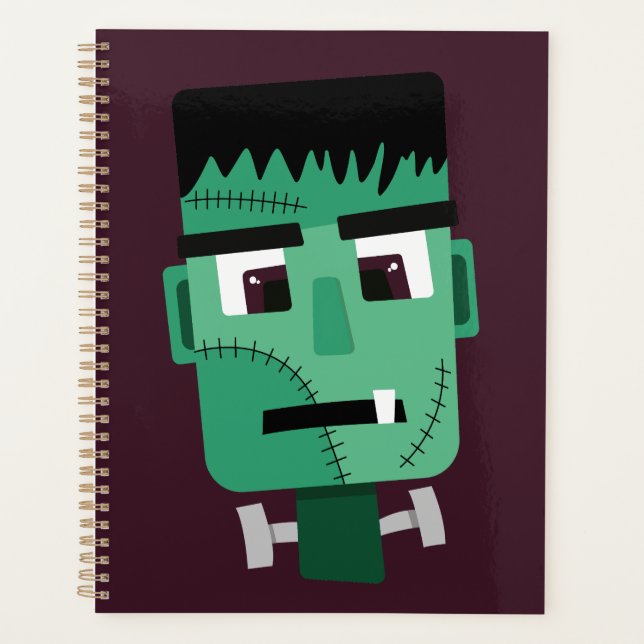 Frankenstein Monster's Head Planner (Front)