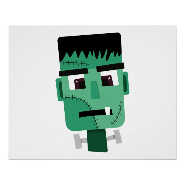 Frankenstein Monster's Head Poster (Front)
