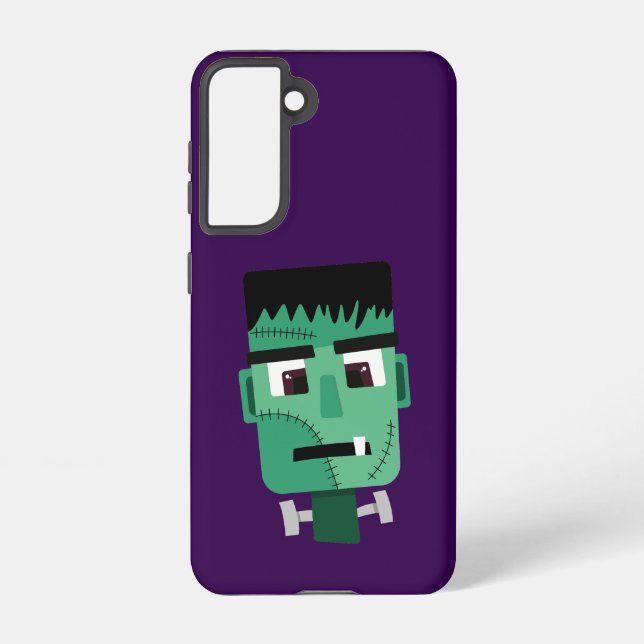 Frankenstein Monster's Head Samsung Galaxy S21 Case (Back)
