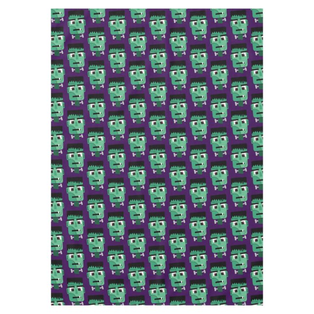 Frankenstein Monster's Head Tablecloth (Front)