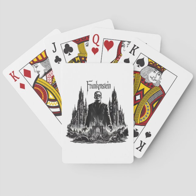 Frankenstein Playing Cards (Back)