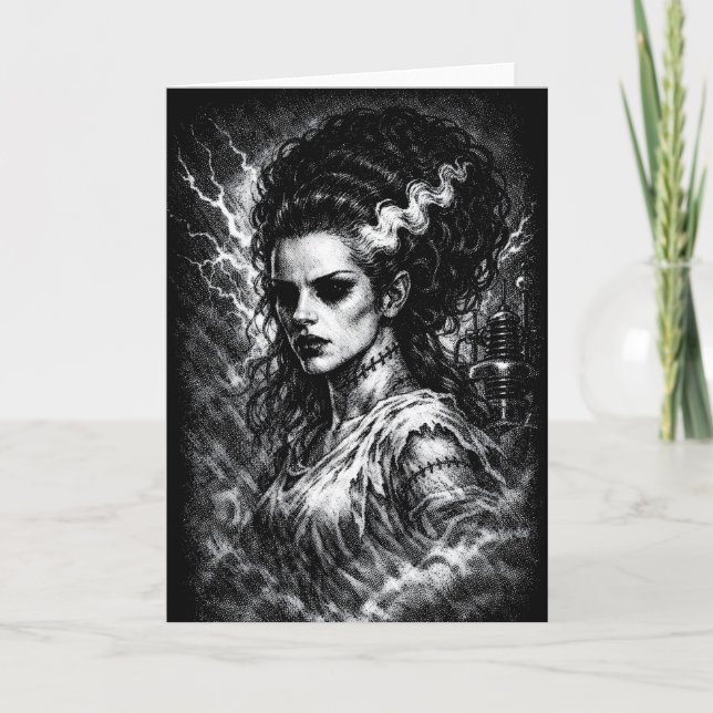 Frankenstein’s Bride — Resurrected by BurnsInHell Card (Front)