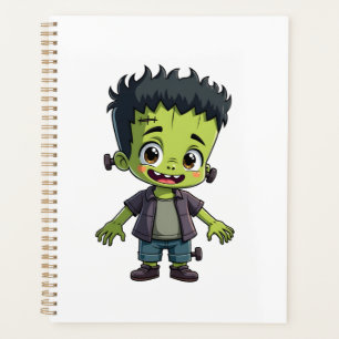 Frankenstein�s Monster � Cute Halloween Cartoon Sh Planner