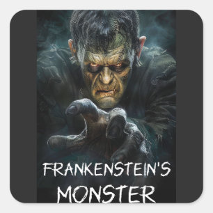 Frankenstein’s Monster Square Sticker