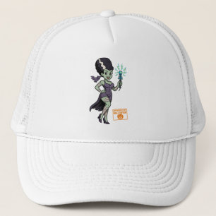 Frankenstein’s Wife Cartoon Trucker Hat
