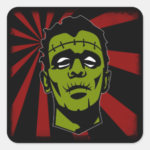 Frankenstein! Square Sticker