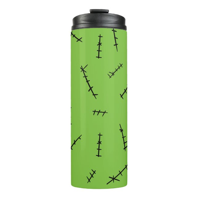 Frankenstein Stitches Thermal Tumbler (Front)