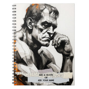 Frankenstein The Thinker Notebook Journal