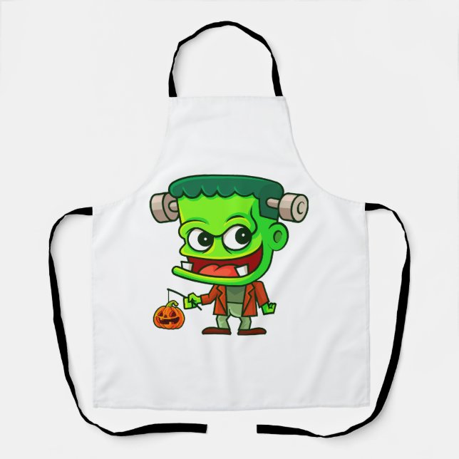 Frankenstein Toon Apron (Front)