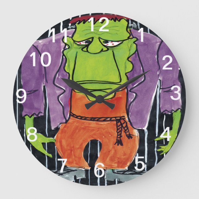 Frankenstein Wall Clock (Front)