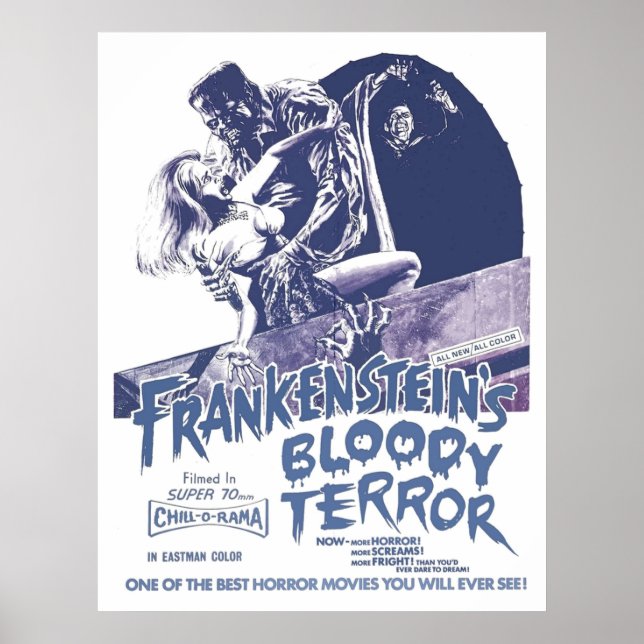 Frankensteins Bloody Terror Poster (Front)