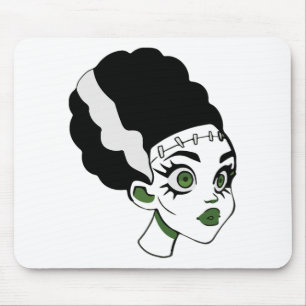 Frankenstein's Bride Monster Halloween Costume 1  Mouse Pad