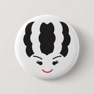 Frankenstein's Bride Monster Halloween Costume 2 6 Cm Round Badge
