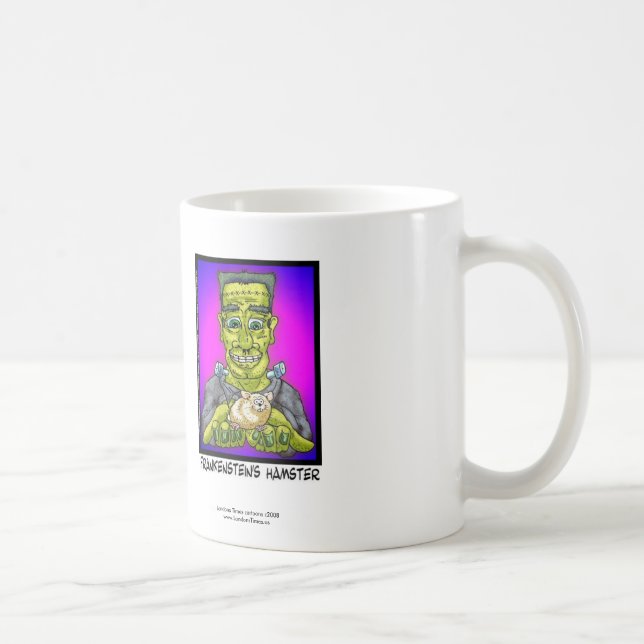 Frankenstein's Hamster Funny Cofee Mug (Right)