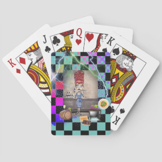 Frankenstein's Lucy Playing Cards