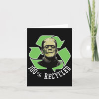 Frankenstein's Monster - 100% Recycled S Funny Hal