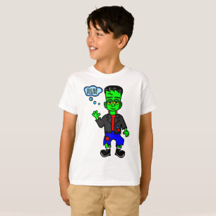 Frankenstein's Monster Boy Cartoon T-Shirt
