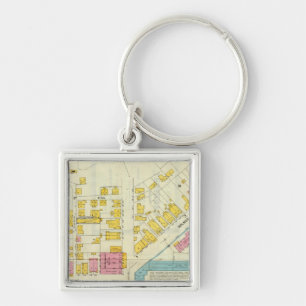 Frankfort, Kentucky 10 Key Ring