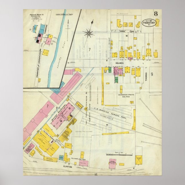 Frankfort, Kentucky 4 Poster (Front)