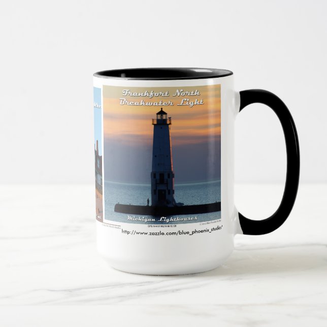 Frankfort Light _ Point Betsie _ Manning Memorial Mug (Right)
