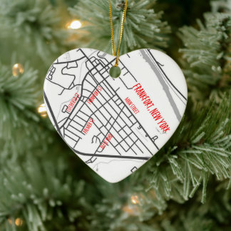 Frankfort, New York Christmas Ornament