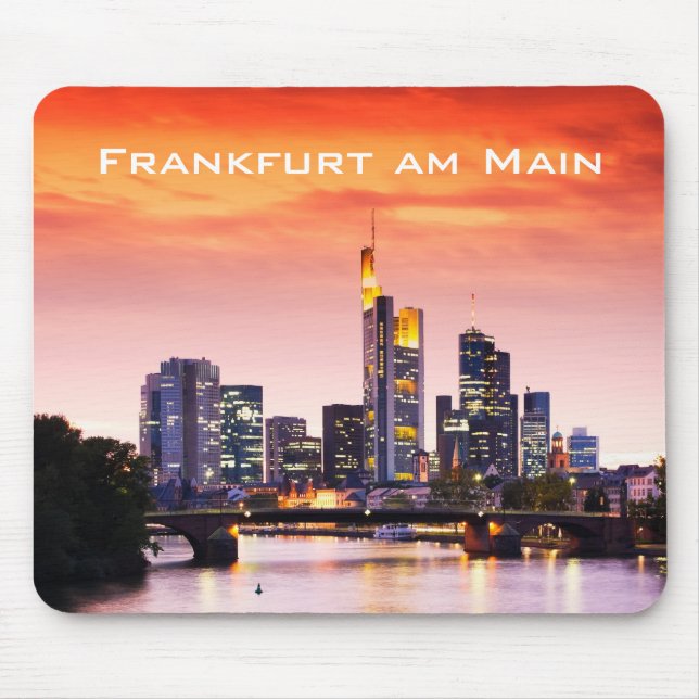 Frankfurt am Main 02B Mouse Pad (Front)