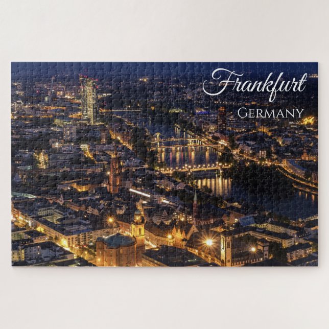Frankfurt Am Main Germany Jigsaw Puzzle (Horizontal)