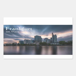 Frankfurt am Main Germany Rectangular Sticker