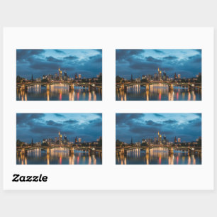 Frankfurt am Main Germany Rectangular Sticker