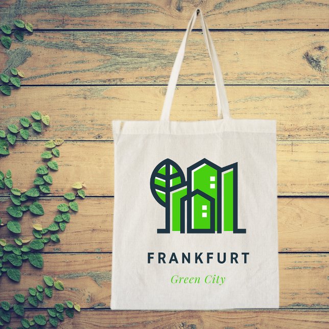 Frankfurt am Main Germany Sustainable Green City Tote Bag (Creator Uploaded)