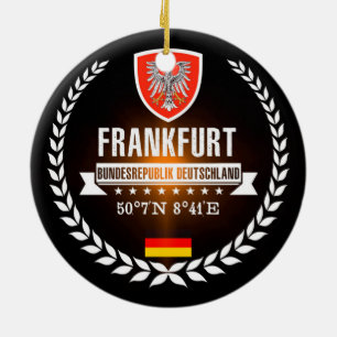 Frankfurt Ceramic Tree Decoration