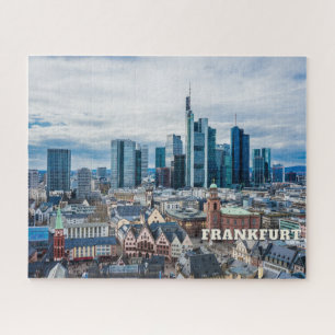 Frankfurt, Germany City View Jigsaw Puzzle
