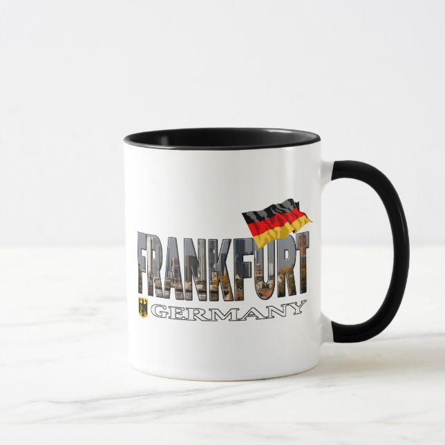 Frankfurt Germany Mug (Right)