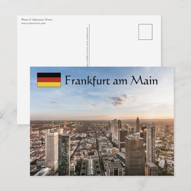 Frankfurt Germany Postcard (Front/Back)