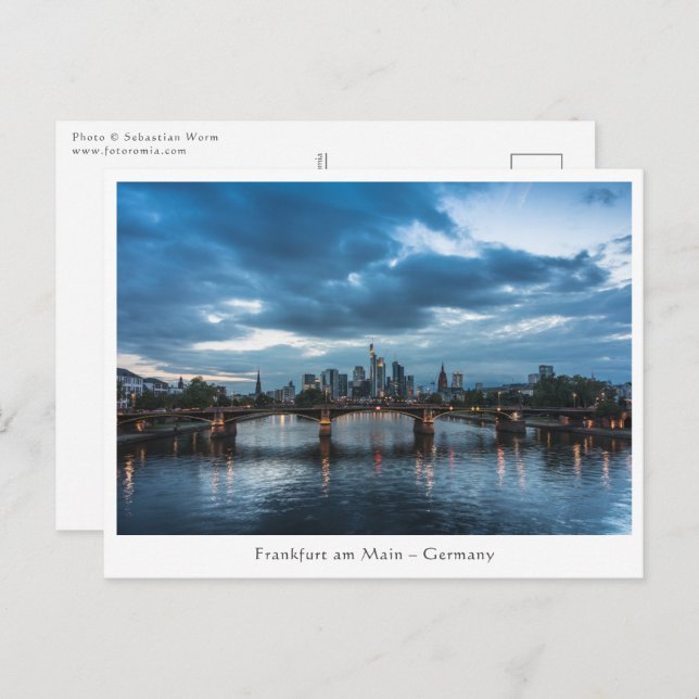 Frankfurt Germany Postcard (Front/Back)