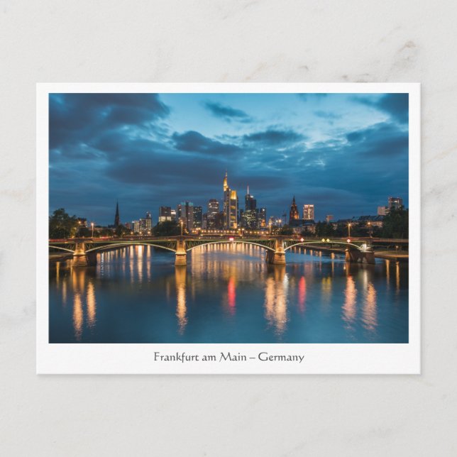 Frankfurt Germany Postcard (Front)