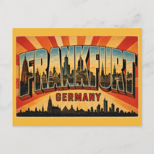 Frankfurt Germany Römer Postcard