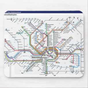 Frankfurt metro Mousepad