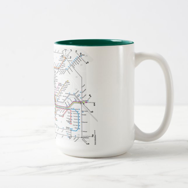 Frankfurt metro Mug (Right)