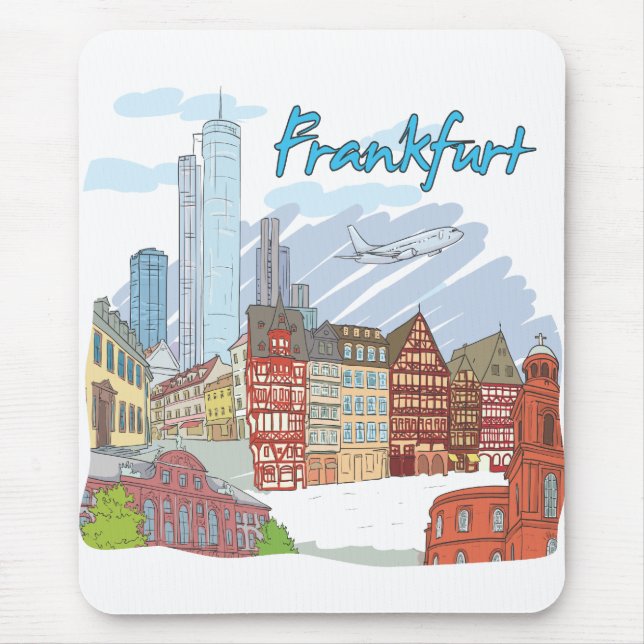 Frankfurt Mouse Pad (Front)