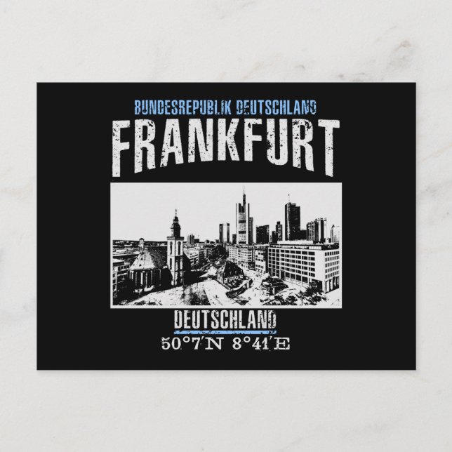 Frankfurt Postcard (Front)
