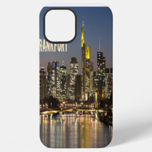 Frankfurt Skyline Germany Vintage Souvenir gift iPhone 12 Pro Max Case